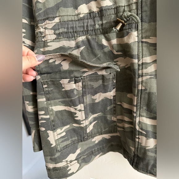 Kensie Jeans Camo Utility Jacket, size XL - Picture 6 of 13